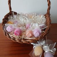 bomboniera segnaposto candela Tulipano