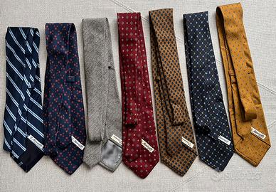 Cravatte E. Marinella - lotto di 7 cravatte