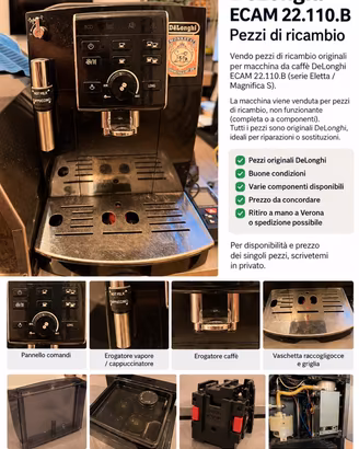 Macchina caffe automatica - De Longhi  (ricambi)