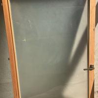 finestra in legno anta unica