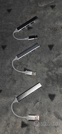 Stock 3x Hub USB 4 Porte