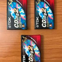 Cassette Audio vergini Cromo NUOVO