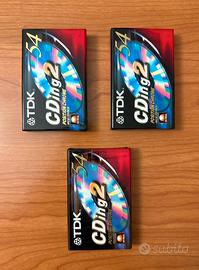 Cassette Audio vergini Cromo NUOVO