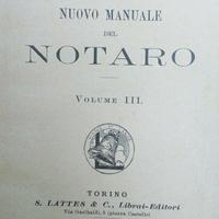 Bertalotti Nuovo manuale del notaro vol. III Latte