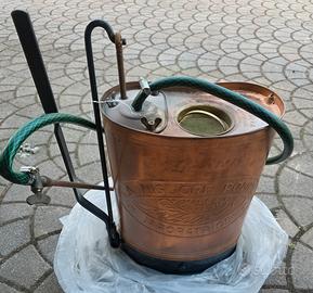 Pompa irroratrice in rame originale  a zaino