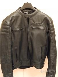 Giubbotto pelle moto 