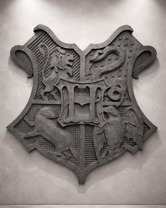Stemma di Hogwarts ispirato a Harry Potter