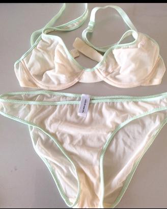 Completo Intimissimi panna/verde