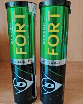 2 confezioni Palline da tennis Dunlop