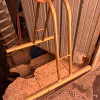 2 porta bici da terra