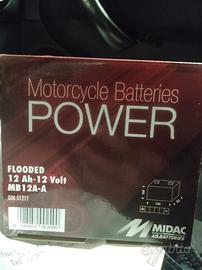 Batteria moto 12ah