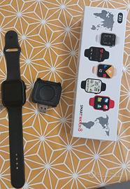 smart watch 8 nuovo mai usato 