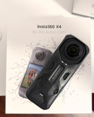 Insta360 X4 con custodia subacquea