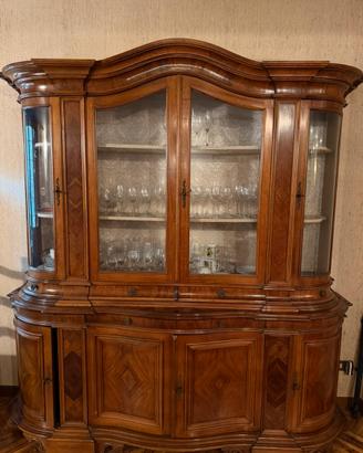 Credenza/vetrina F.I.M.A. in legno massello
