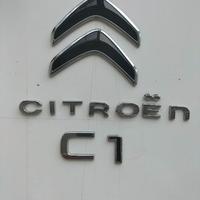 Logo+Scritta portellone posteriore per Citroen C1