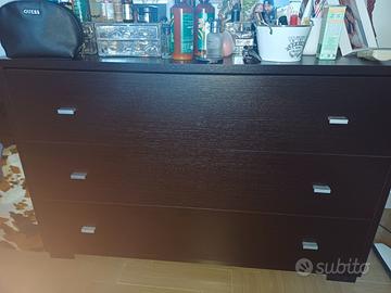 Como' + comodini camera da letto