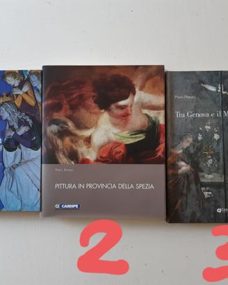 3 Libri La Spezia a tema Arte