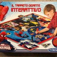 Clementoni, tappeto gigante interattivo Spiderman