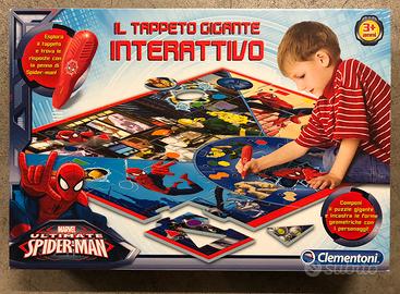 Clementoni, tappeto gigante interattivo Spiderman