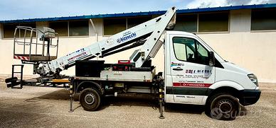 Piattaforma aerea Bizzocchi su Mercedes Sprinter