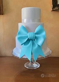 Torta scenografica con Fiocco Azzurro