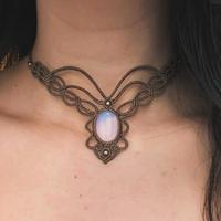 collana choker macramè 