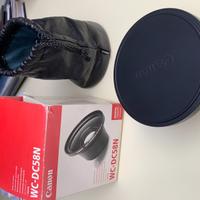 Lente Canon WC-DC58N 0.7x (grandangolo) NUOVA