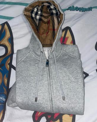 Felpa Burberry grigia
