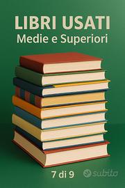 (7 di 9) Libri scolastici usati Medie e Superiori