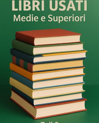 (7 di 9) Libri scolastici usati Medie e Superiori