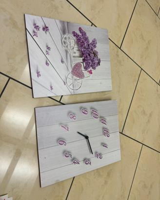 quadro con orologio