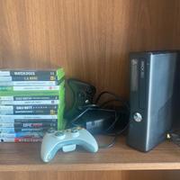 XBOX 360 + 2 Joystick originali + 16 Giochi + Cavo