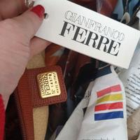 GIANFRANCO FERRE' BORSONE PELLE