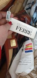 GIANFRANCO FERRE' BORSONE PELLE