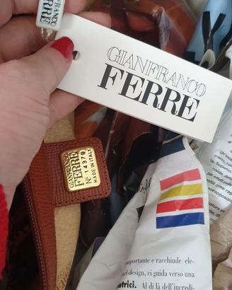GIANFRANCO FERRE' BORSONE PELLE