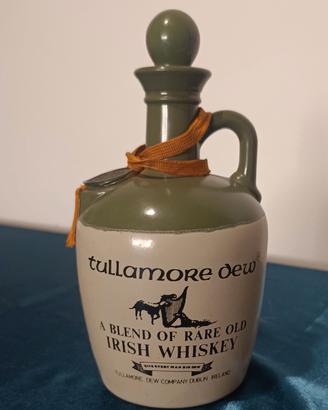 BOTTIGLIA WHISKEY TULLAMORE DEW CERAMICA VINTAGE D