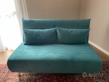 Divano Letto Blu Petrolio