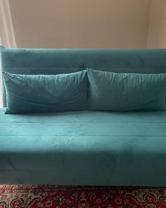 Divano Letto Blu Petrolio