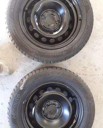 2 Ruote complete 185 60 14  