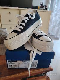 Sneakers platform Mistral nere N. 35 - Nuove