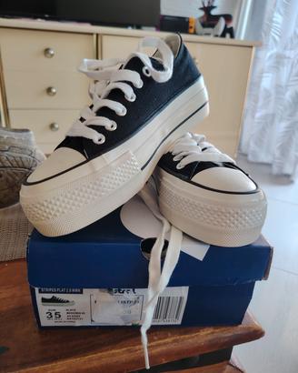 Sneakers platform Mistral nere N. 35 - Nuove