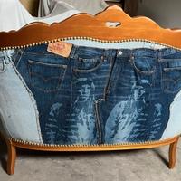 DIVANO DUE POSTI stile POP