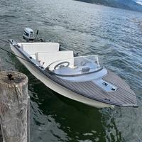 Crestliner mustang 14 con Evinrude 25cv barca open