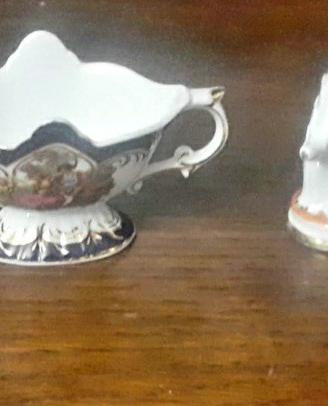 Set 4 oggetti decorativi da collezione 