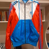 Giacca a vento k-way vintage retro Adidas Original