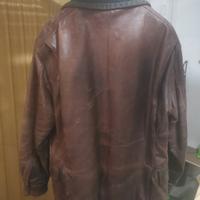 giacca pesante in pelle