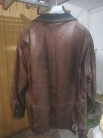 giacca pesante in pelle