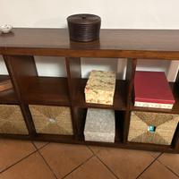 Libreria in legno teak