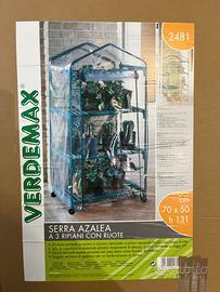 Coppia Serre da Balcone Verdemax Azalea 3 Ripiani