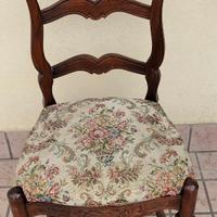 Set di 6 sedie francesi in stile Luigi XV